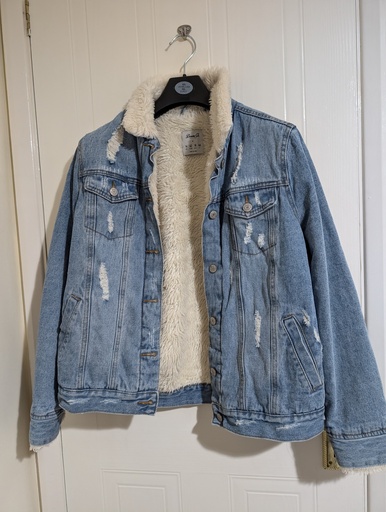 Blue denim jacket